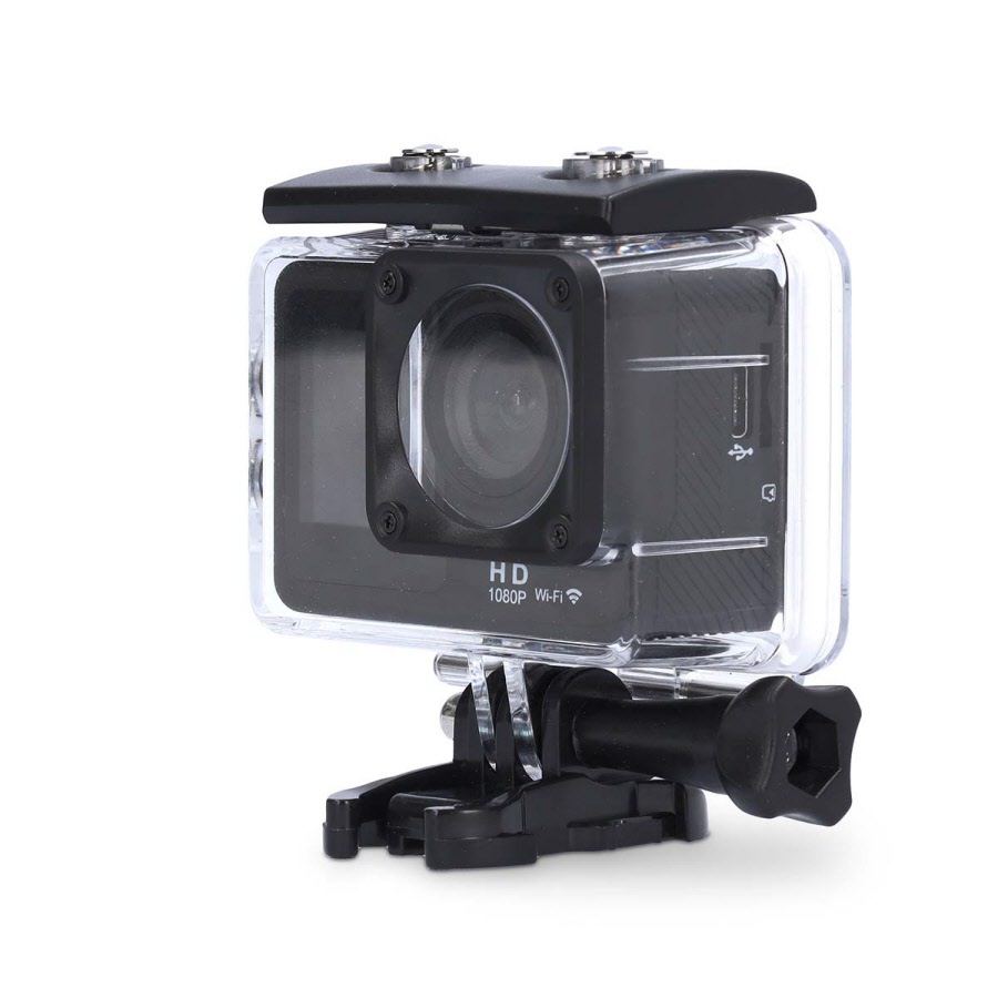 Nedis ACAM31BK Action Cam Full HD met dubbel scherm