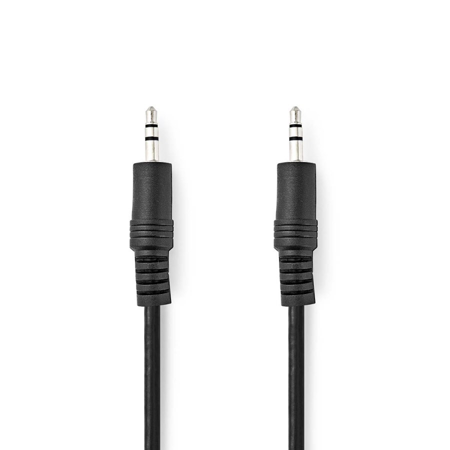 Stereo-Audiokabel | 3,5 mm Male - 3,5 mm Female | 2,0 m | Zwart