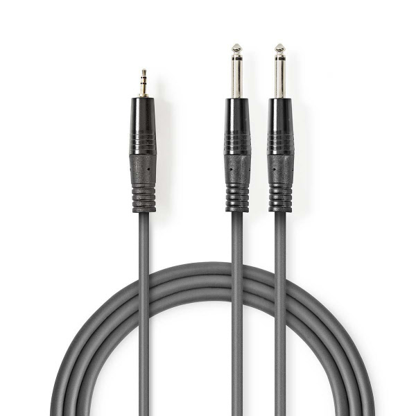 Stagg Stereo Audiokabel 6m – 2x Chinch Auf 2x Chinch, Robustes Kabel Für Proberaum & Bühne