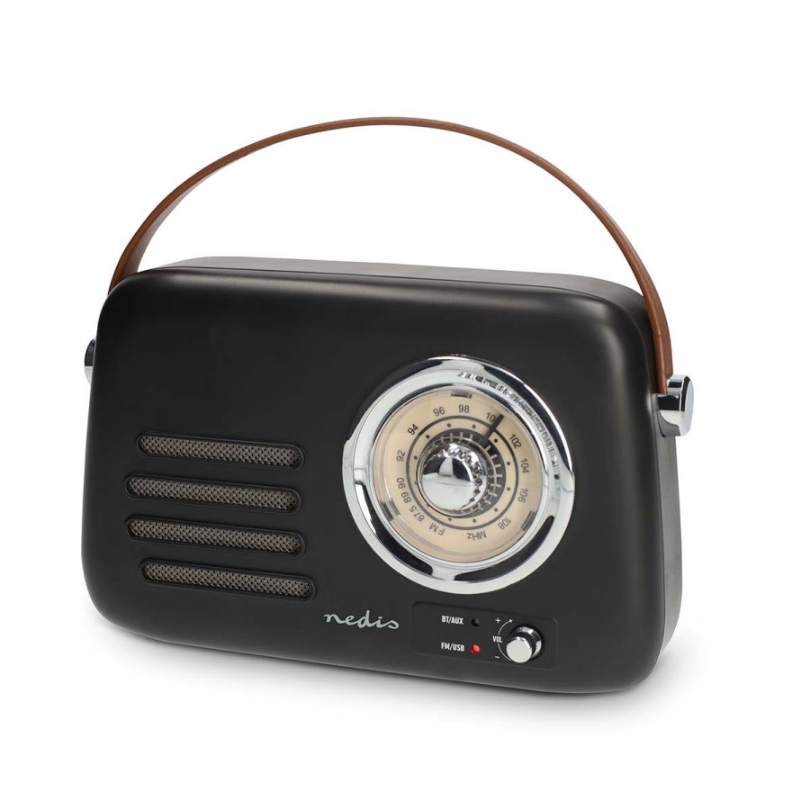 Draagbare Radio – AM/FM – DSP-chip – Stereoluidspreker – 3,5mm Koptelefoon – Voor Camping, Keuken & Nood