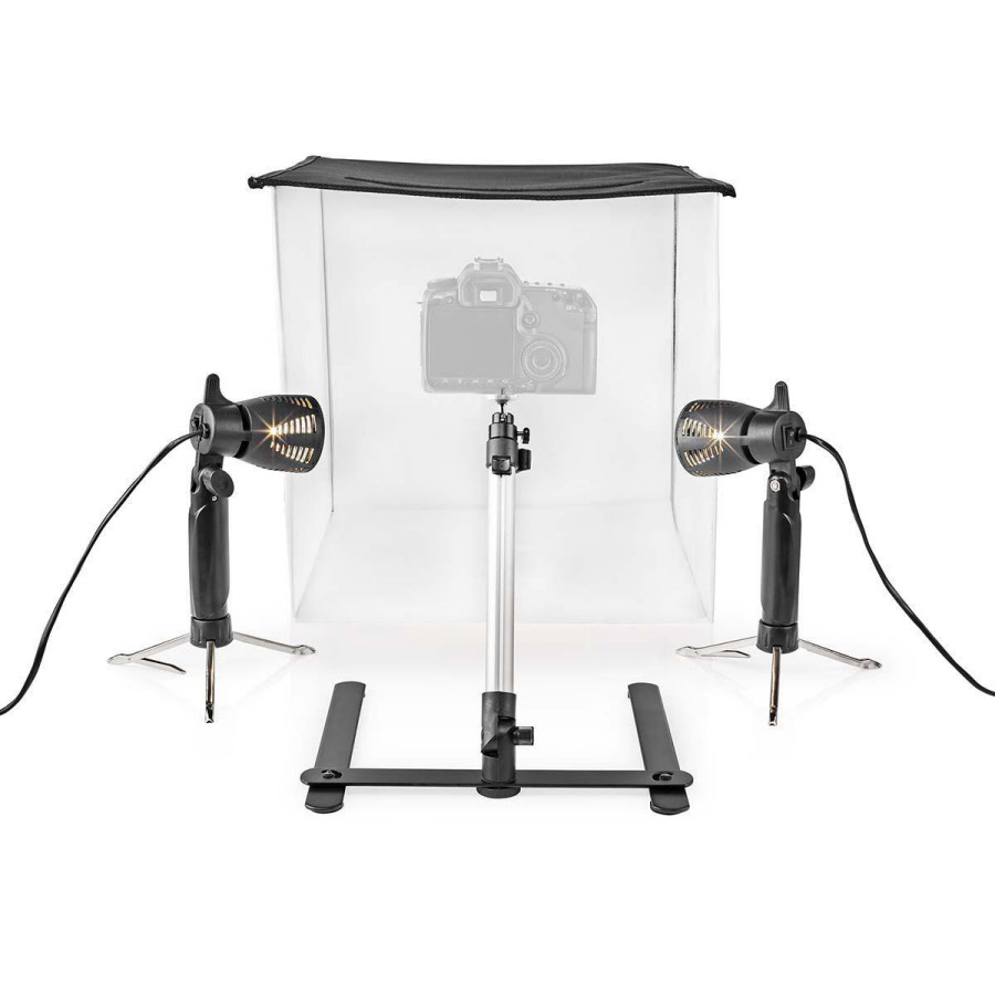 Opvouwbare Mini Fotostudio 60x60 cm met Licht - Falcon Eyes Specialist Opvouwbare Mini Fotostudio 60x60 cm met Licht - Falcon Eyes Specialist