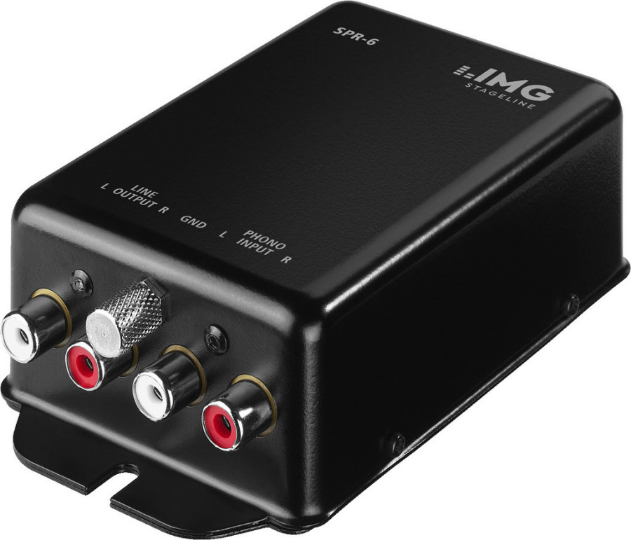 Voorversterker Platenspeler: Dynavox TC-5B Phono Voorversterker MM/MD zwart
