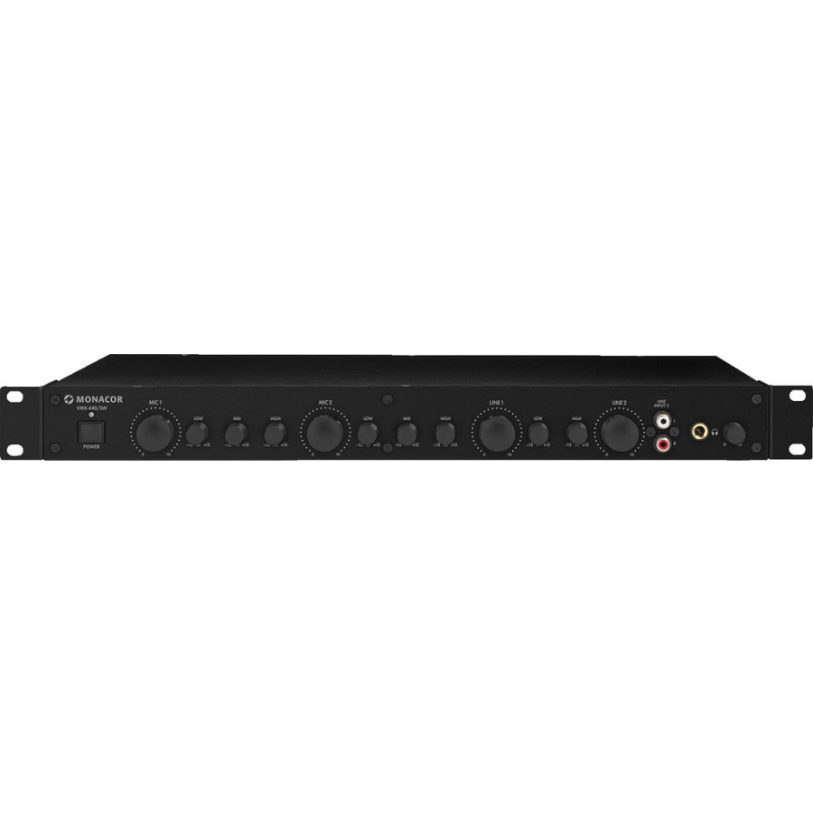 LiNKFOR Mini stereo-audiomixer, 4 kanaals, ultra-low noise lijnmixer , schakelaar stereo/mono, onafhankelijke volumeregeling voor mixen, mini- audiomixer DC 5 V type-C voor club, bar