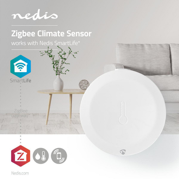 Nedis Smartlife Radiatorbediening Zbhtr10wt Wit