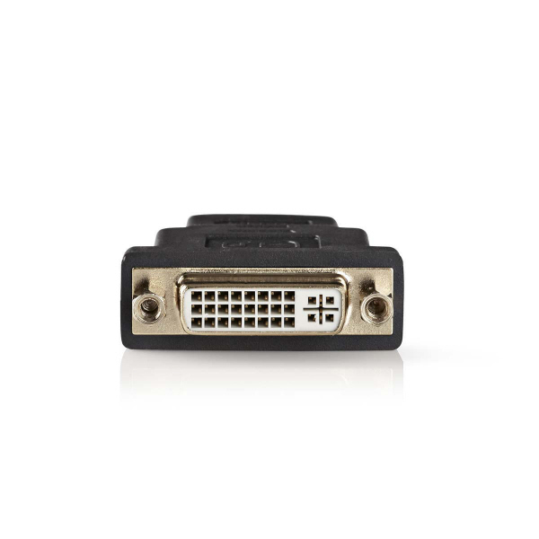 CableCreation HDMI Auf DVI Kabel, 0.15M Bidirektional HDMI-Buchse Auf DVI Stecker-Adapterkabel, HDMI DVI Konveter, Unterstützung 1080P, 3D, Vergoldete, 0.5Ft/Schwarz