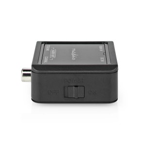 Toslink Switch | Nedis | 4 Poorten  Optisch, Afstandsbediening  Nedis | 4 Poorten Optisch Afstandsbediening Aswi2514bk K170108318 M2 Big